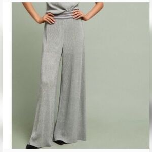 Anthropologie Pleated Wide Leg Pants
